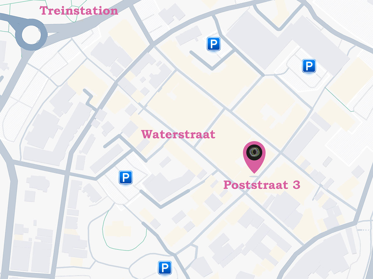 Kapsalon Delfzijl kaart poststraat 3